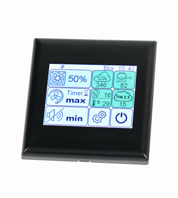 Блок управления вентилятором S-Fan Pro Black