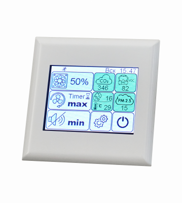 Блок управления вентилятором  S-Fan Pro White
